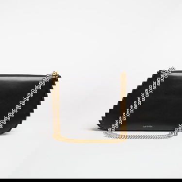 Torba za čez ramo CALVIN KLEIN Calvin Klein Convertible Chain Medium Bag Črna | LV04F3171G YIH, 1