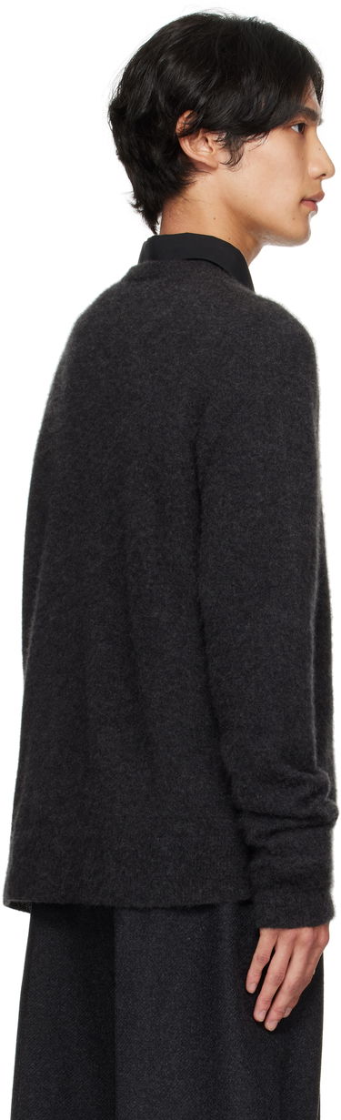 Pleteni pulover The Row The Row Danube Cardigan Siva | 1012-Y363, 3