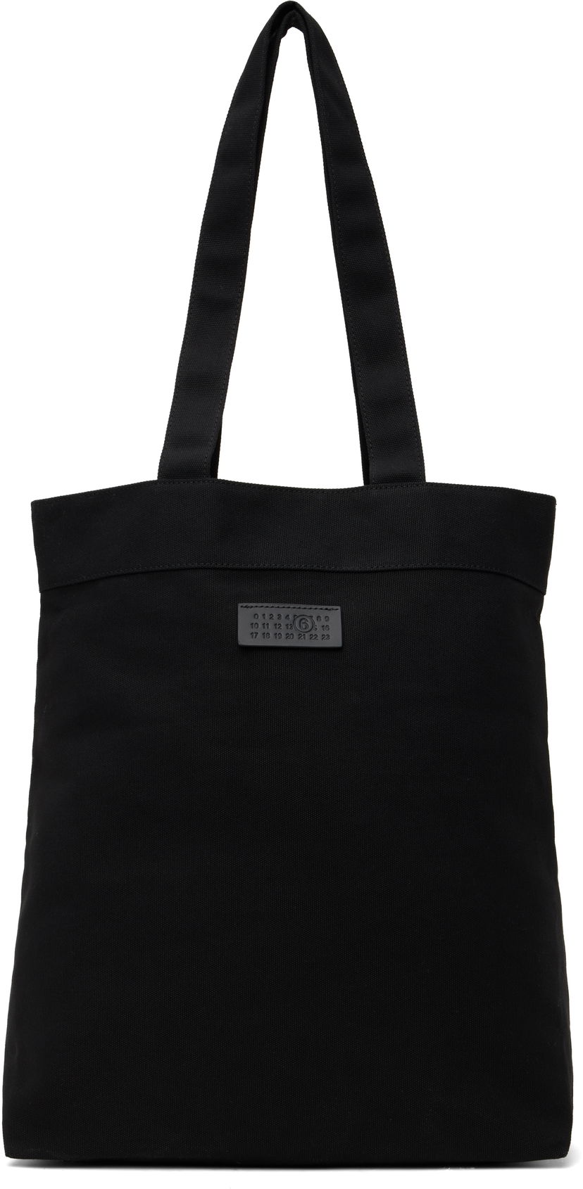 Tote bag Maison Margiela MM6 Maison Margiela Reversix Canvas Tote Bag Črna | SB6WC0020 P8331
