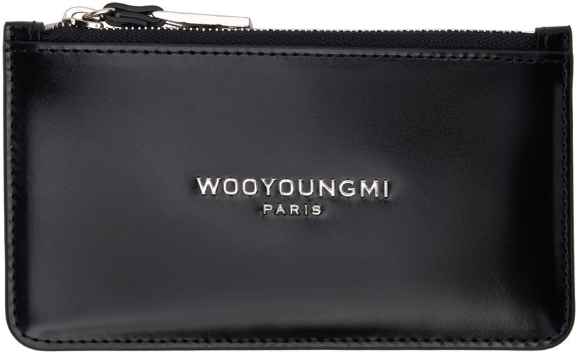 Denarnica WOOYOUNGMI WOOYOUNGMI Leather Card Wallet Črna | W251SL01