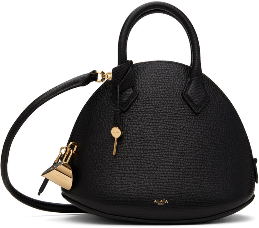 Torbica Alaïa ALAÏA Black Dome 25 Bag Črna | AA1S03225CA304
