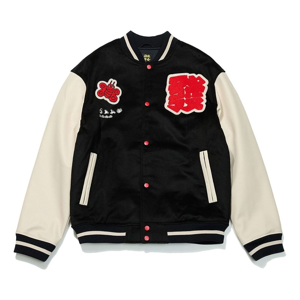 Bomber jakna Li-Ning Padded Varsity Jacket Črna | AJMT003-3, 0