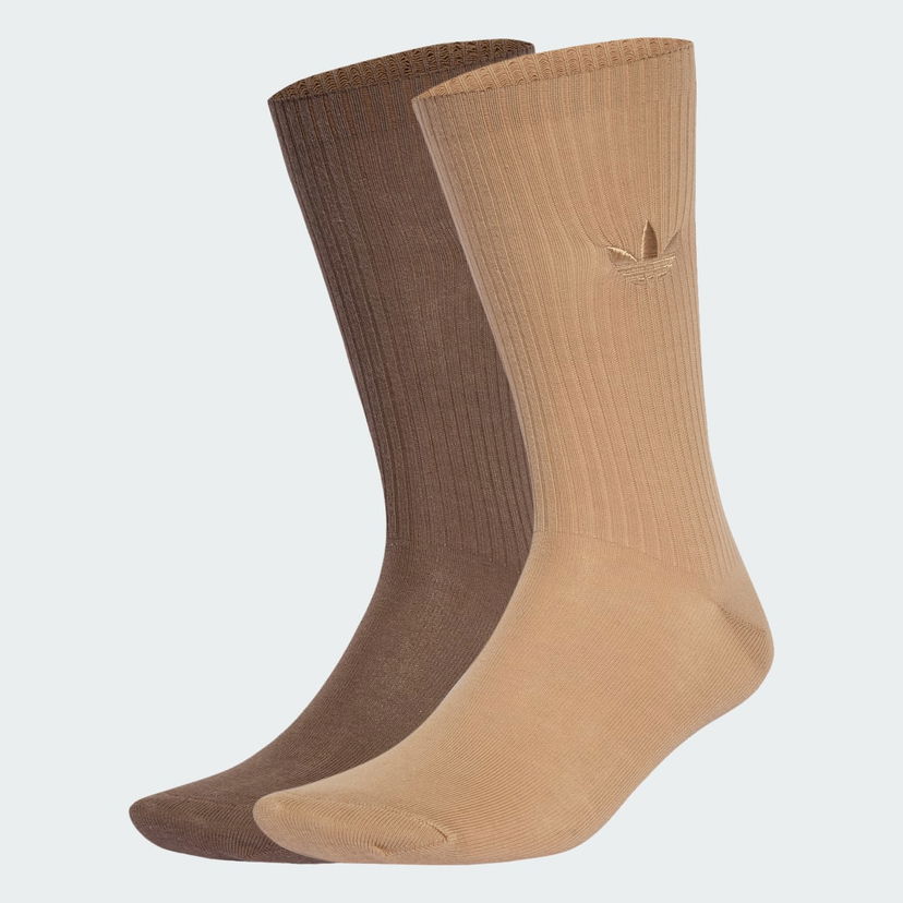 Nogavice adidas Performance Everyday Icons Crew Socks 2 Pairs Rjava | JW8002