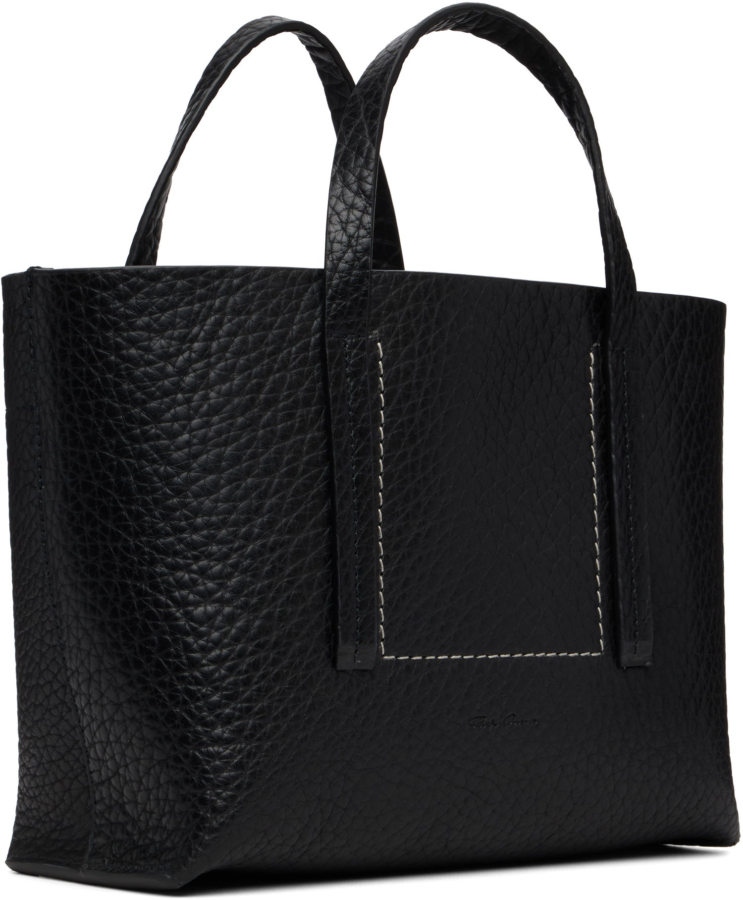 Tote bag Rick Owens Rick Owens Concordians Mini Shopper Tote Črna | RA02E0764 LBT, 1