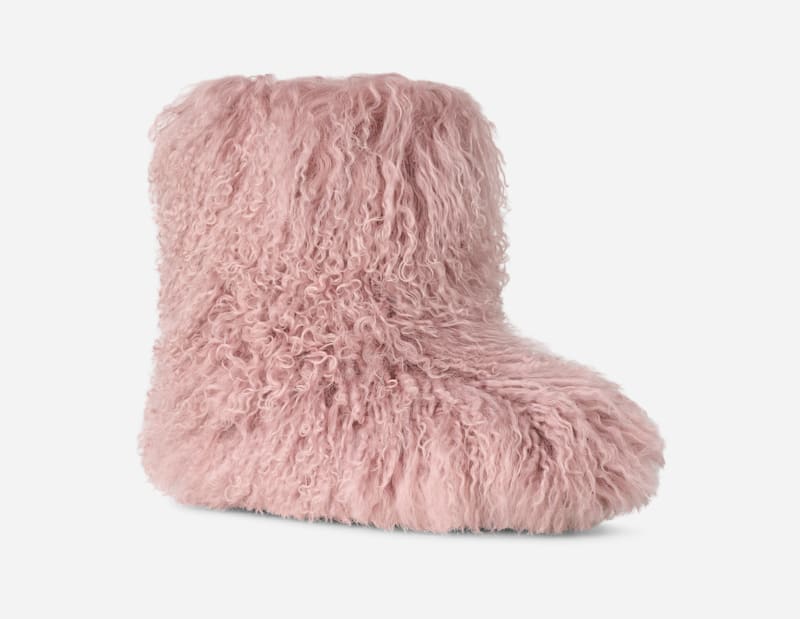 Superge in čevlji UGG Classic Short Fluff Momma Boot Sheepskin Roza | 1180050-FAWN, 1