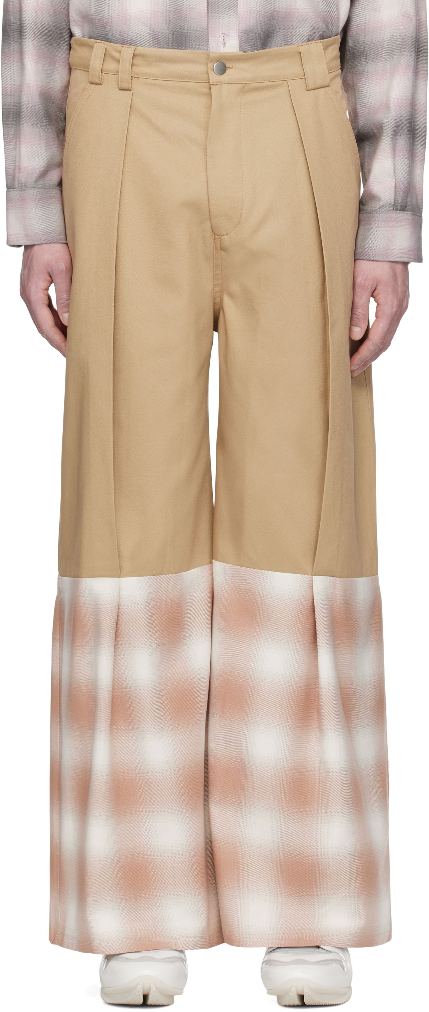 Hlače Collina Strada Collina Strada Cedar Wide Leg Trousers Bež | XX6045, 0