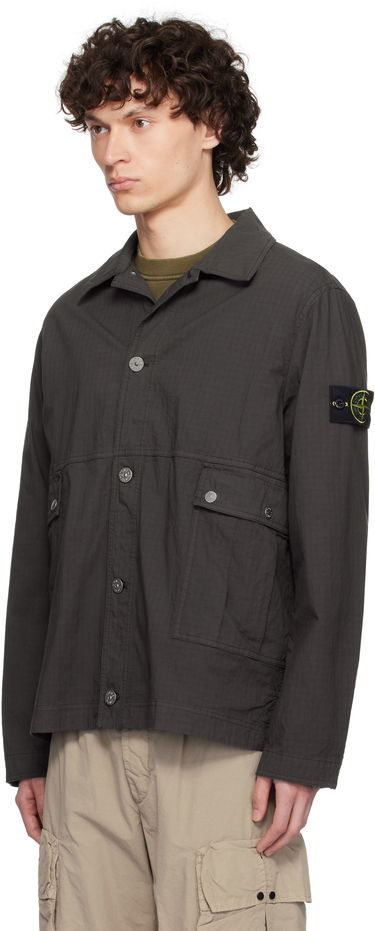 Jakna Stone Island Stone Island Mil-Spec Stretch Ripstop-TC Jacket Zelena | K1S15 1200026 S0063, 3