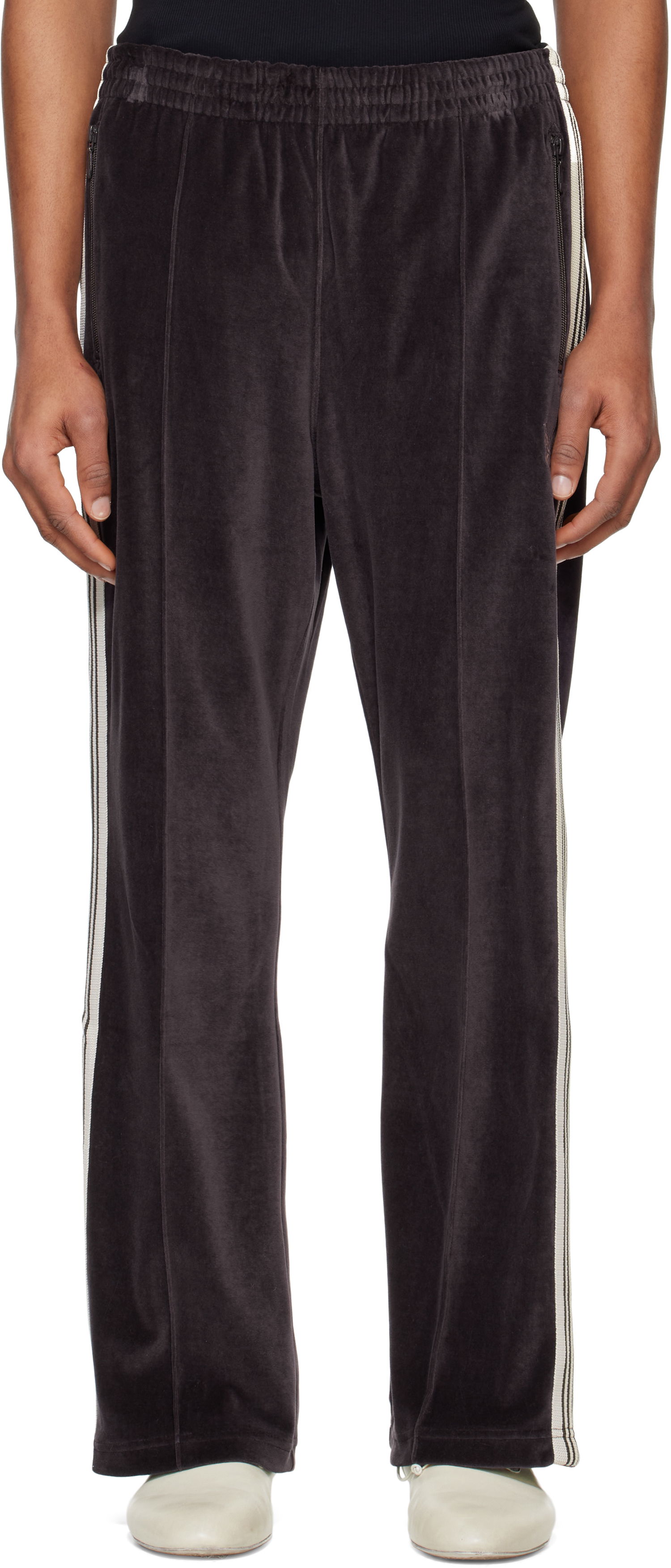 Trenirka Needles Needles Boot-Cut Track Pants Rjava | QV322, 0