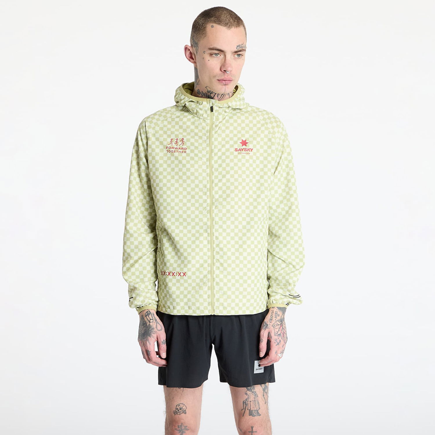 Vetrovka Saysky SAYSKY Checker Pace Jacket Zelena | NMRJA22C1034, 0