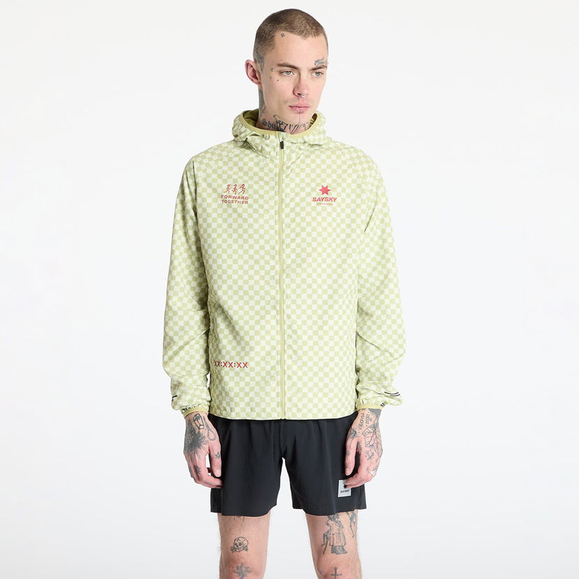 Vetrovka Saysky SAYSKY Checker Pace Jacket Zelena | NMRJA22C1034