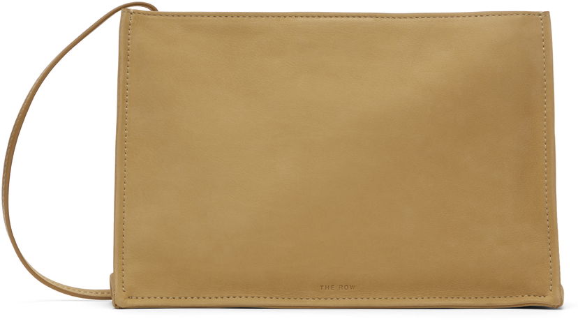 Torba za čez ramo The Row The Row Large To Go Crossbody Bag Bež | W1758-L81
