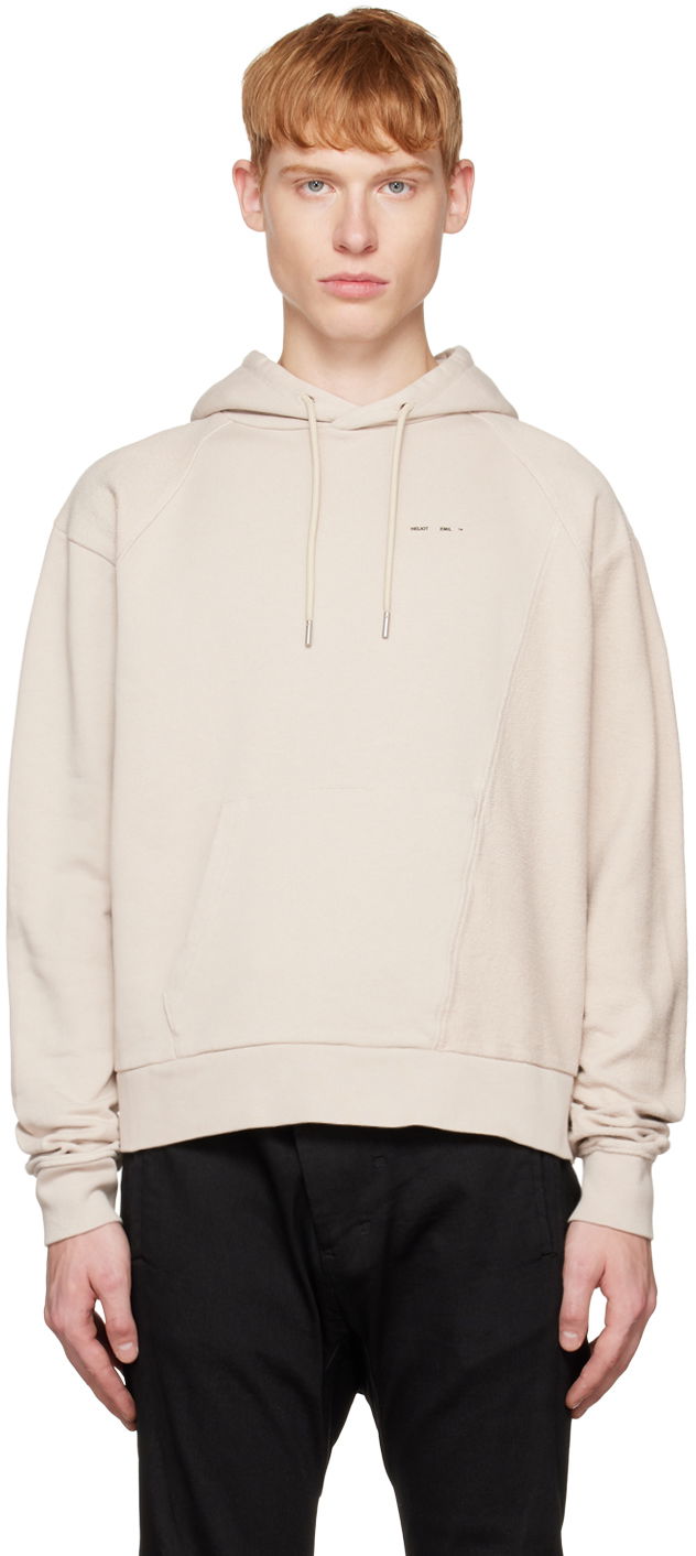 Pulover HELIOT EMIL Phylum Hoodie Bež | HE_M_08_033_C03_ST18
