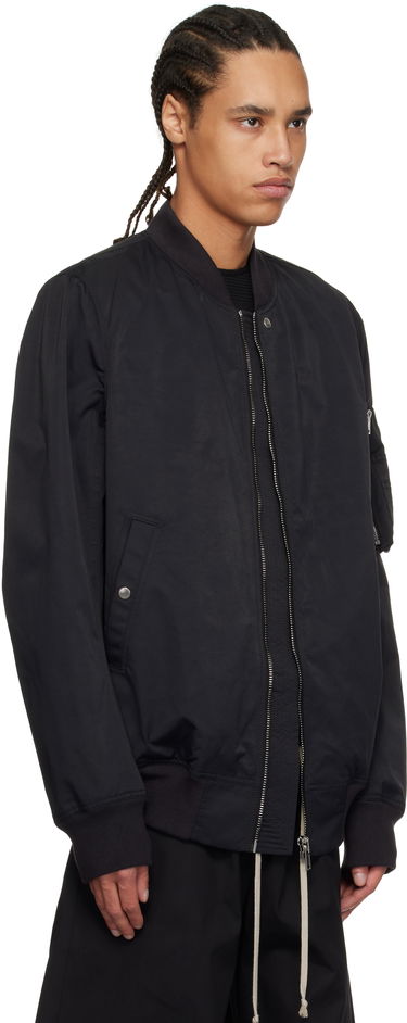 Bomber jakna Rick Owens Rick Owens DRKSHDW Hollywood Classic Flight Bomber Jacket Črna | DU01E3774 MU, 1