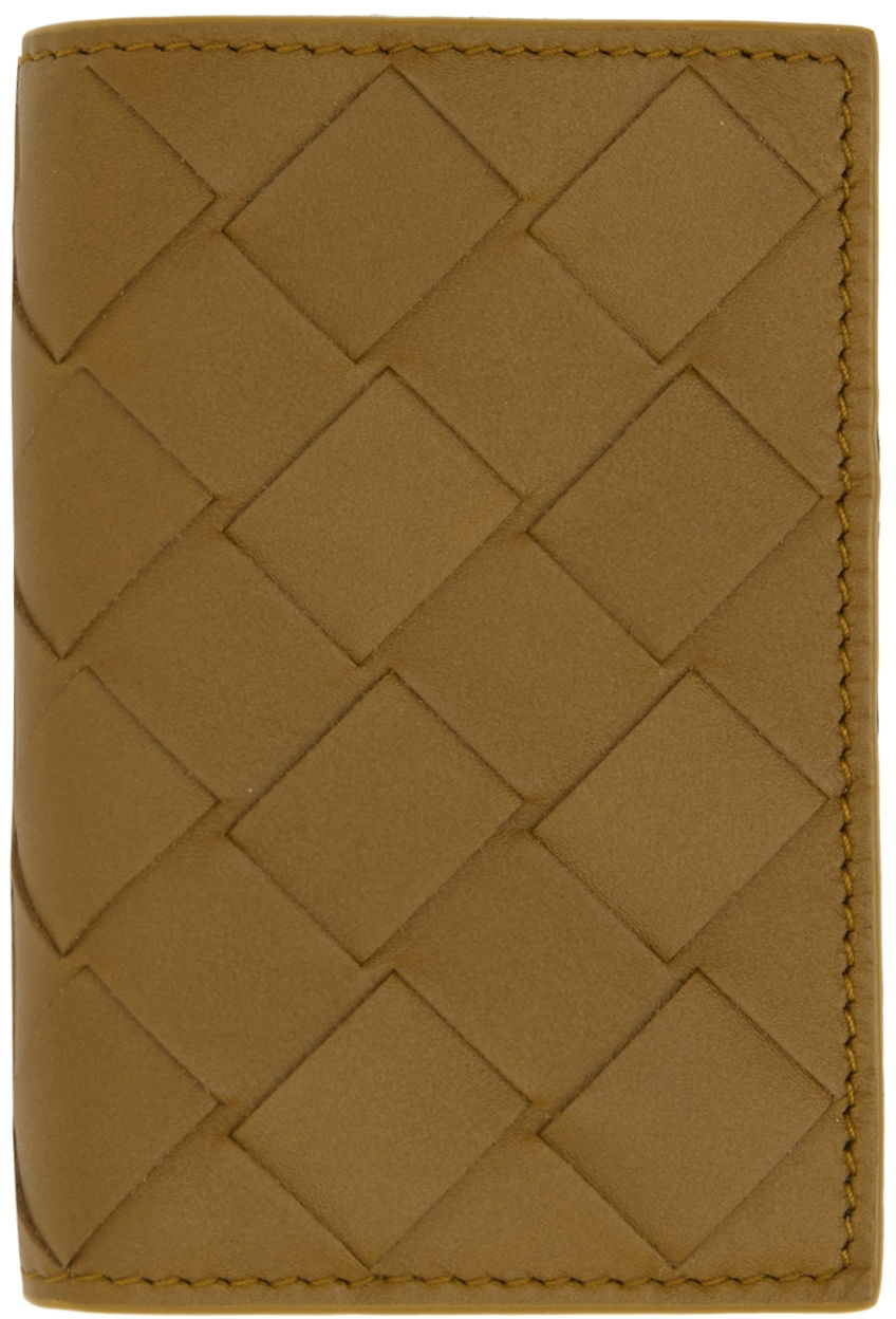 Denarnica Bottega Veneta Tiny Trifold Wallet Bež | 667036 VCPQ4, 0