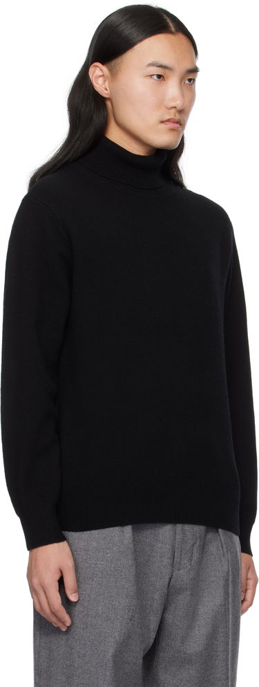 Pleteni pulover BEAMS BEAMS PLUS 9G Turtleneck Sweater Siva | 38150147156, 4