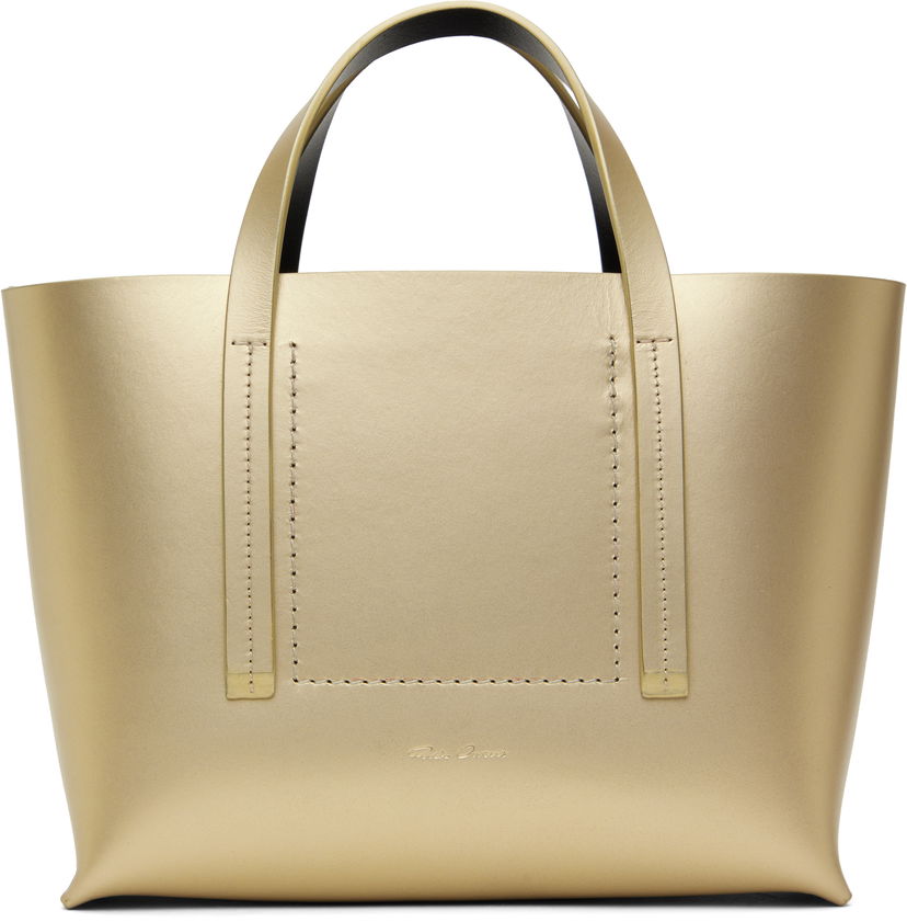 Tote bag Rick Owens Rick Owens Hollywood Mini Shopper Tote Kovinski | RA01E0664 LGEMGH