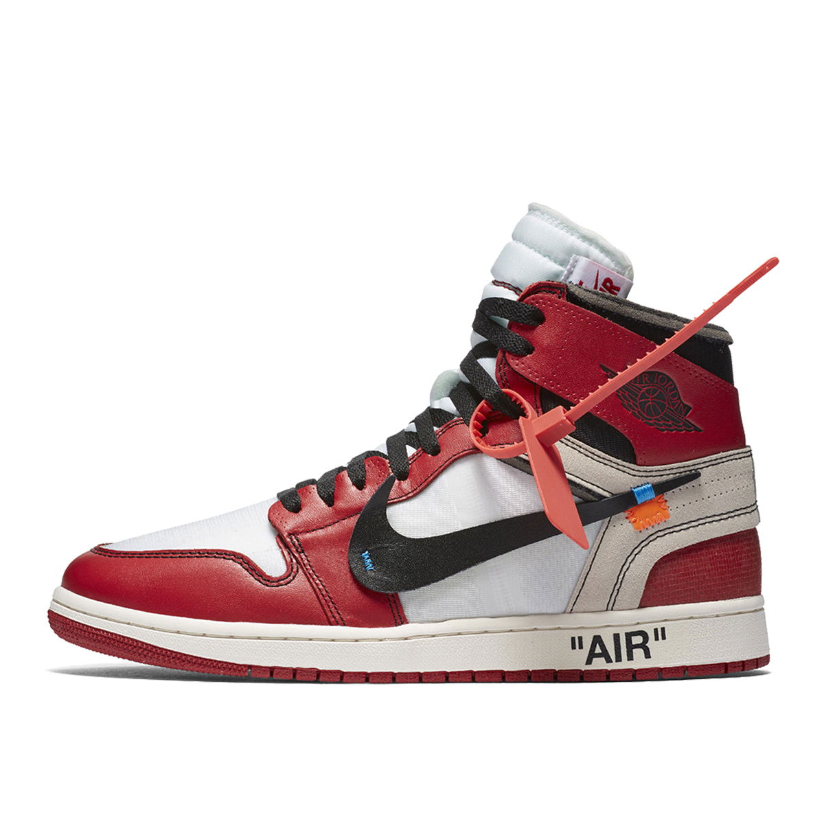 Superge in čevlji Jordan Off-White x Air Jordan 1 Retro High "Chicago" Rdeča | AA3834-101, 1