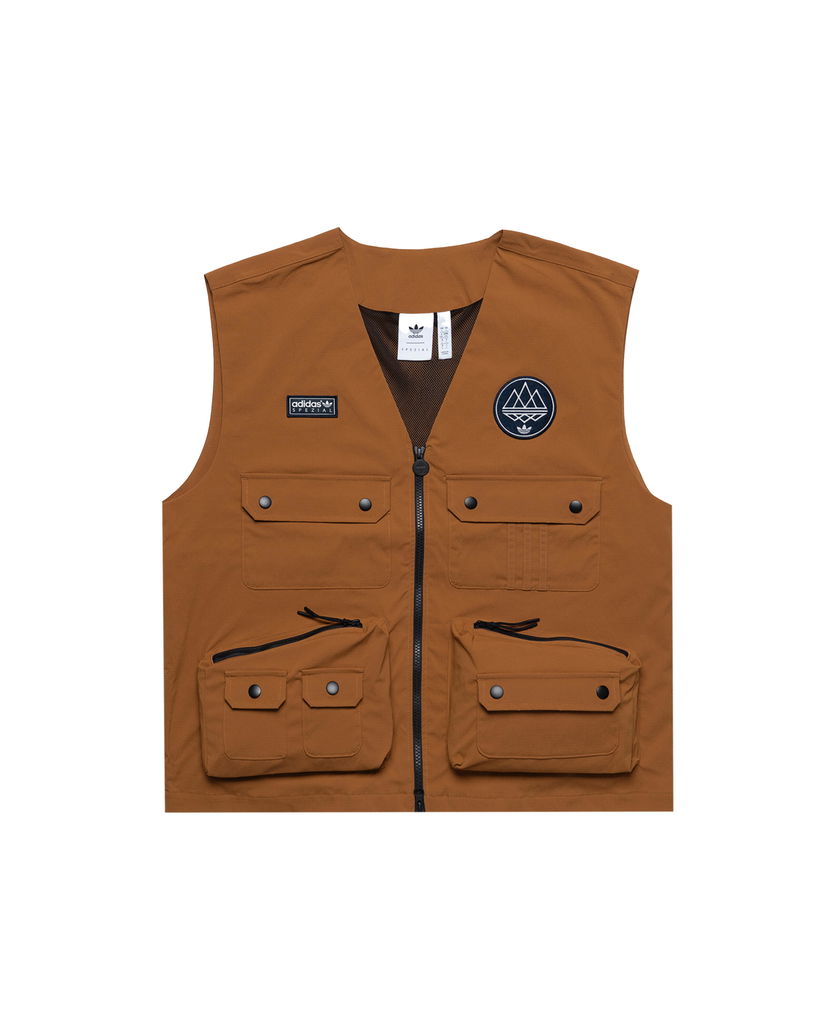 Telovnik adidas Originals Wardour SPZL Vest Rjava | JY0611