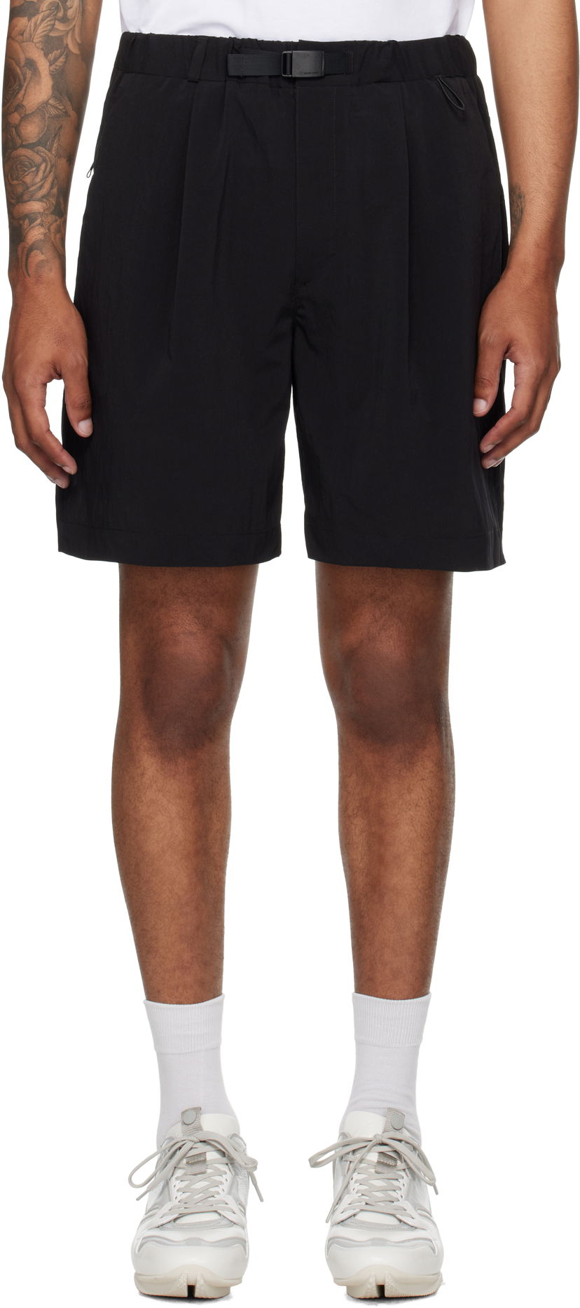 Kratke hlače Snow Peak Breathable Quick Dry Active Shorts Črna | PA-25SU010