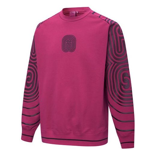 Pulover Puma PRONOUNCE Unisex Round-Neck Sweatshirt Roza | 534033-75