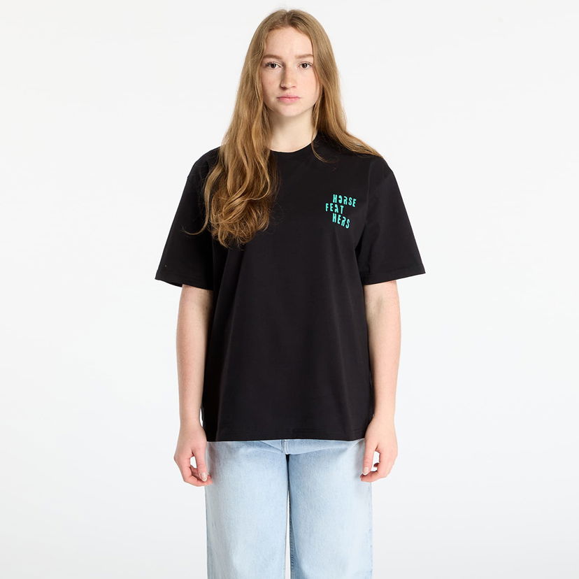 Majica Horsefeathers T-Shirt Dante Top Črna | SW954B