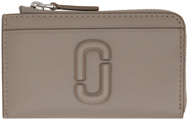 Denarnica Marc Jacobs Marc Jacobs 'The Covered J Marc' Top Zip Wallet Siva | 2S4SMP008S02, 0