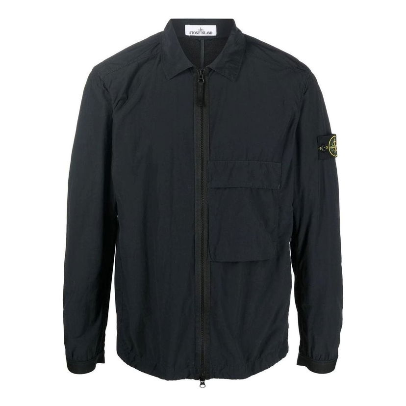 Srajce Stone Island Stone Island Light Overshirt With Chest Pocket Črna | 771510303-V0029