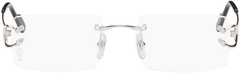 Modni dodatki Cartier Rimless Glasses Kovinski | CT0488O-002