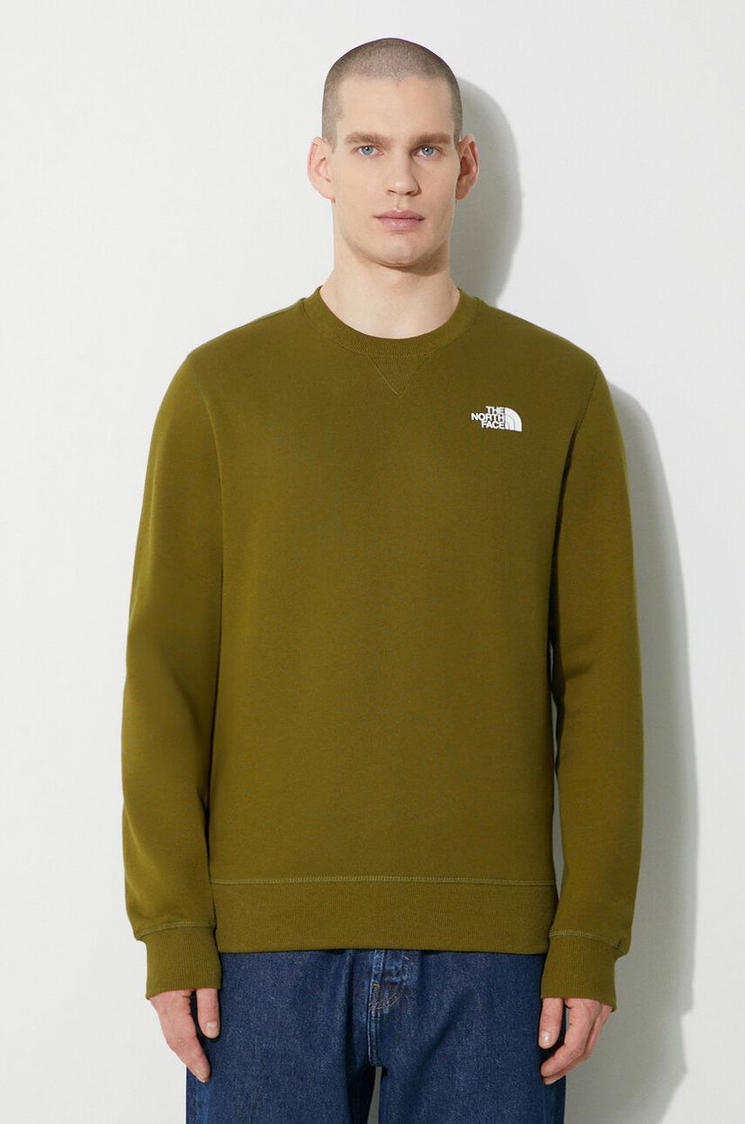 Pulover The North Face Crewneck Sweatshirt Zelena | NF0A7X1IPIB1