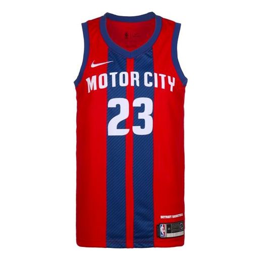 Dres Nike Detroit Pistons City Edition Basketball Jersey Rdeča | AV4636-658