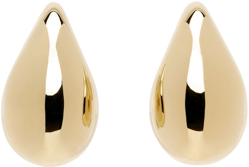 Uhani Bottega Veneta Drop Medium Earrings Kovinski | 795593 VAHU0