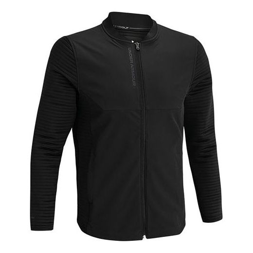Bomber jakna Under Armour Golf Sports Zipper Coat Črna | 1360510-001
