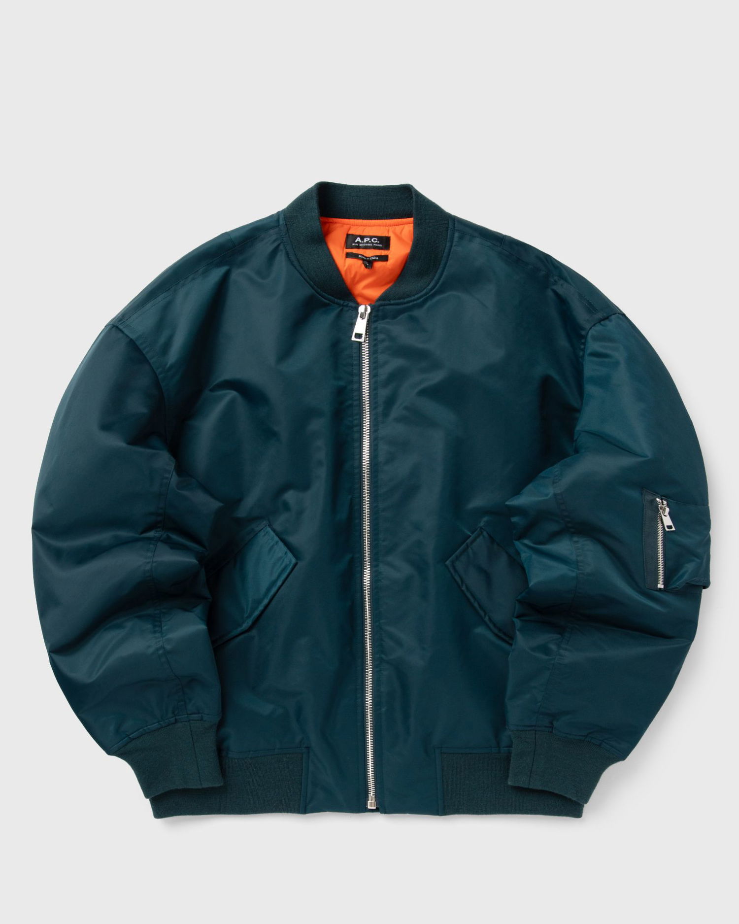 Bomber jakna A.P.C. Logan Bomber Jacket Mornarica | PSAKL-H02998-IAQ, 0