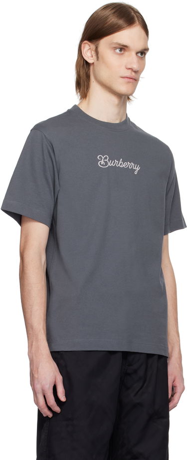 Majica Burberry Burberry Surfer Knight Cotton T-Shirt Siva | 8106230, 1
