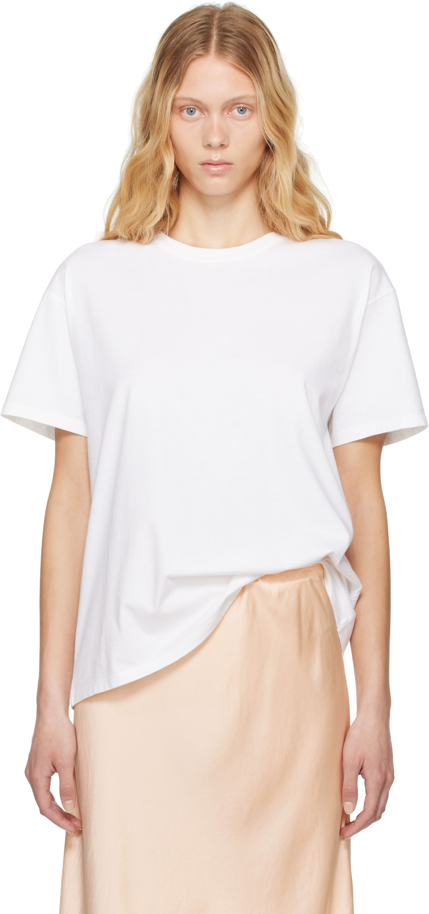 Majica The Row The Row Nadina T-Shirt Bela | 8738-K636, 0