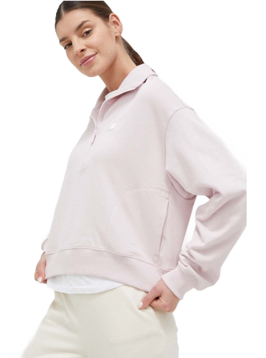 Pulover New Balance Remastered Sweatshirt Roza | WT31501SOI