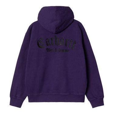 Pulover Carhartt WIP Onyx Script Hoodie Lila | I032865_1ZT_XX, 2