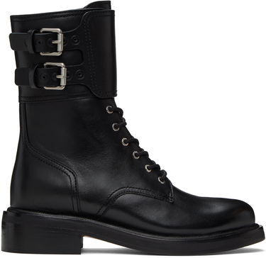 Oblačila rag & bone Rag & Bone RB Moto Lace-Up Boots Črna | WFF23FF015SX15, 0
