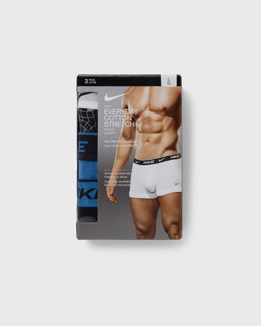 Boksarice Nike E-DAY COTTON STRETCH TRUNK 3 PACK Večbarvna | 000PKE1008BM7, 1