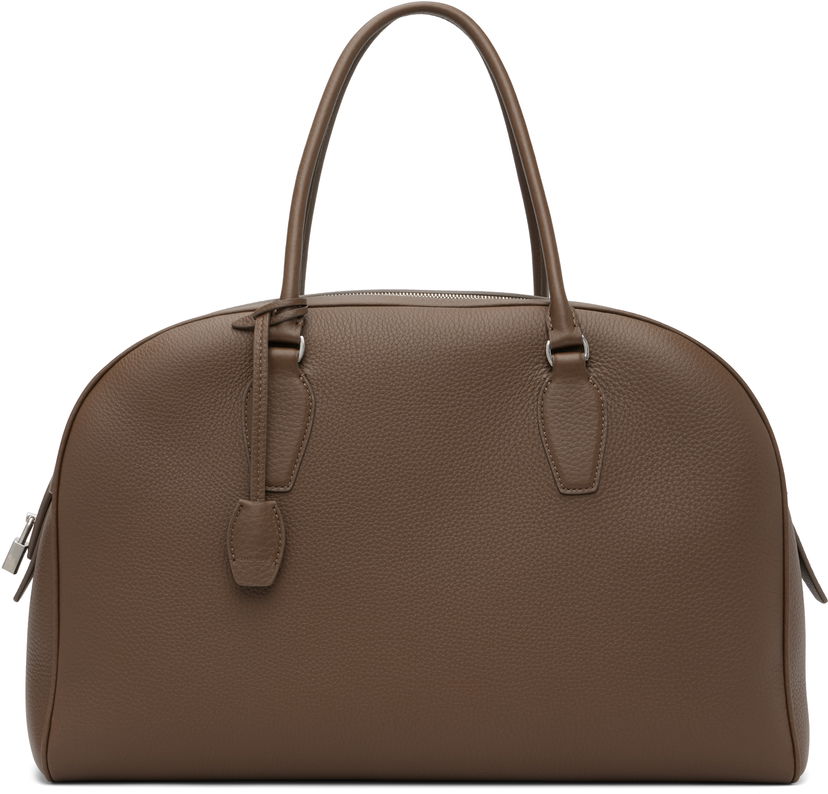 Potovalna torba The Row The Row Leather India 15.75 Bag Rjava | W1594-L129