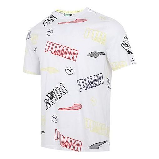Majica Puma Regular Fit Graphic T-Shirt Bela | 532706-02