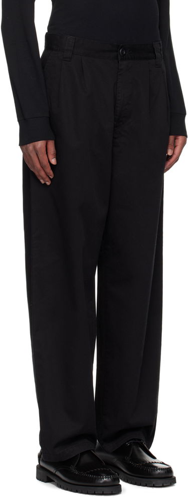 Hlače Carhartt WIP Merrick Relaxed Fit Cotton-Twill Trousers Zelena | I033759, 4