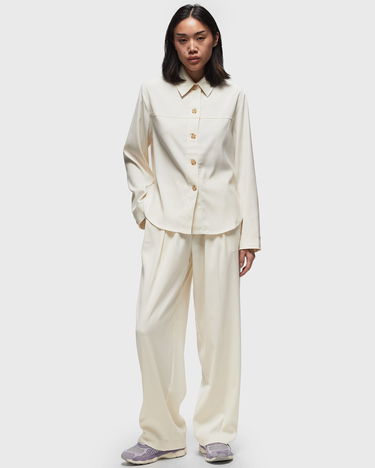 Hlače Samsoe Samsoe Samsøe & Samsøe JULIA Casual Trousers, Size L Bela | F23100048-SOLITARY-STAR, 3