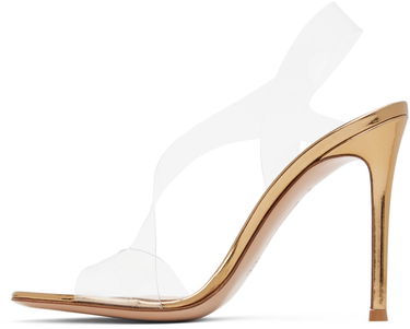 Modni dodatki Gianvito Rossi Gianvito Rossi Metropolis Heeled Sandals Kovinski | G31841.15RIC.GME, 2