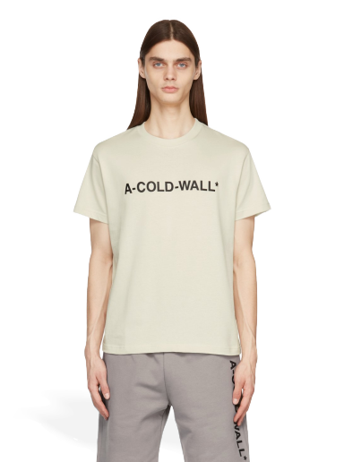 Majica A-COLD-WALL* Essential Logo T-Shirt Bež | ACWMTS063