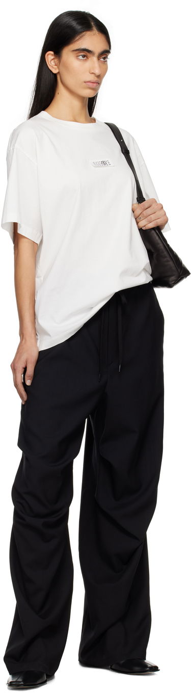 Hlače Maison Margiela MM6 Maison Margiela Tailoring Wool Canvas Cargo Trousers Črna | S52KA0524 M35080, 3