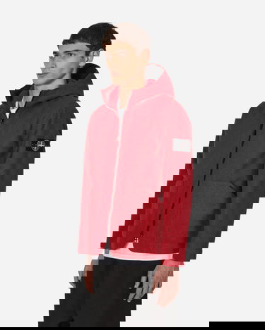 Jakna Stone Island Needle Punched Reflective Jacket Rdeča | 771543199 V0010, 1