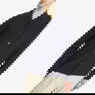 Srajce NORSE PROJECTS Norse Projects Nicolai Merino Cotton Cardigan, Size Large Mornarica | N45-0619-7004, 2