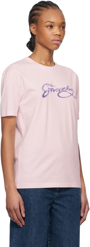 Majica Givenchy Givenchy Regular Fit T-Shirt Roza | BW70EKP705680, 1