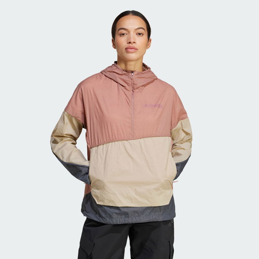 Vetrovka adidas Performance Terrex Xploric Windbreaker Roza | JF1503